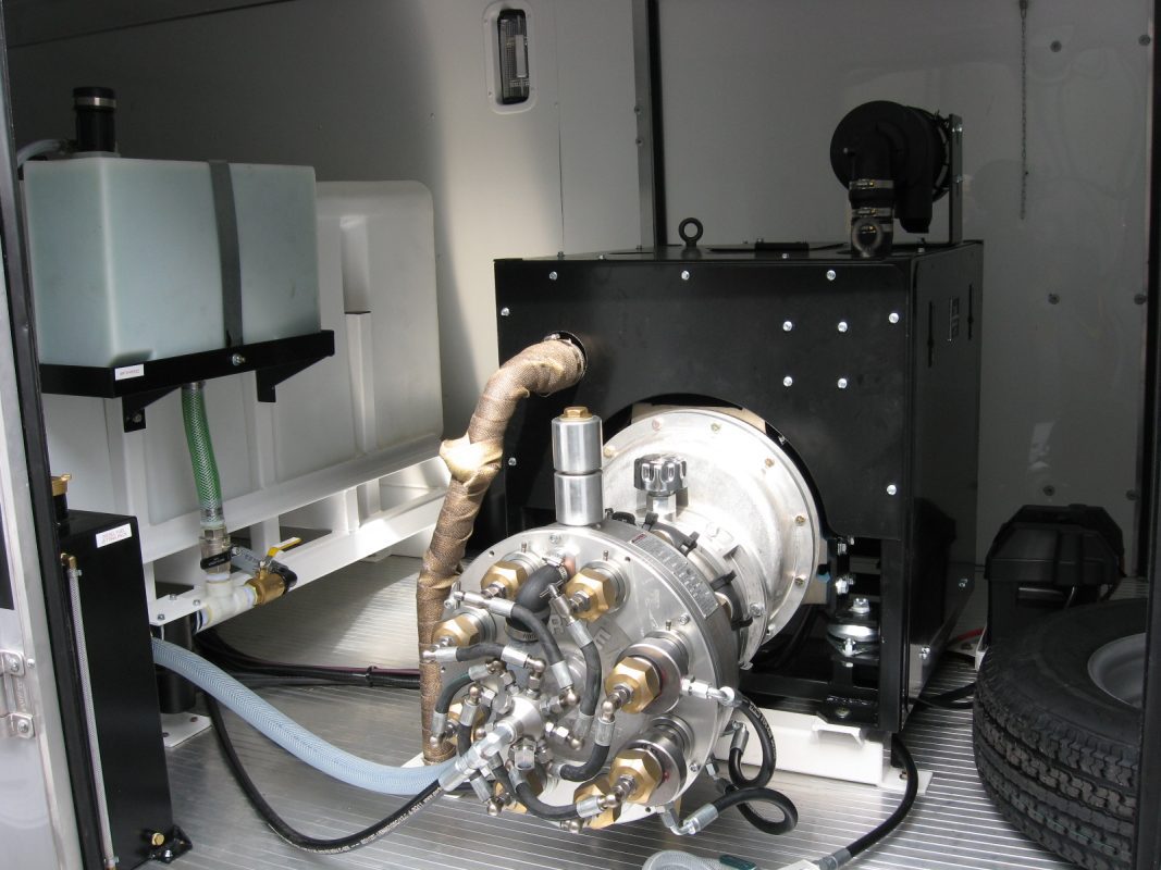 Harben enclosed jetter high pressure pump